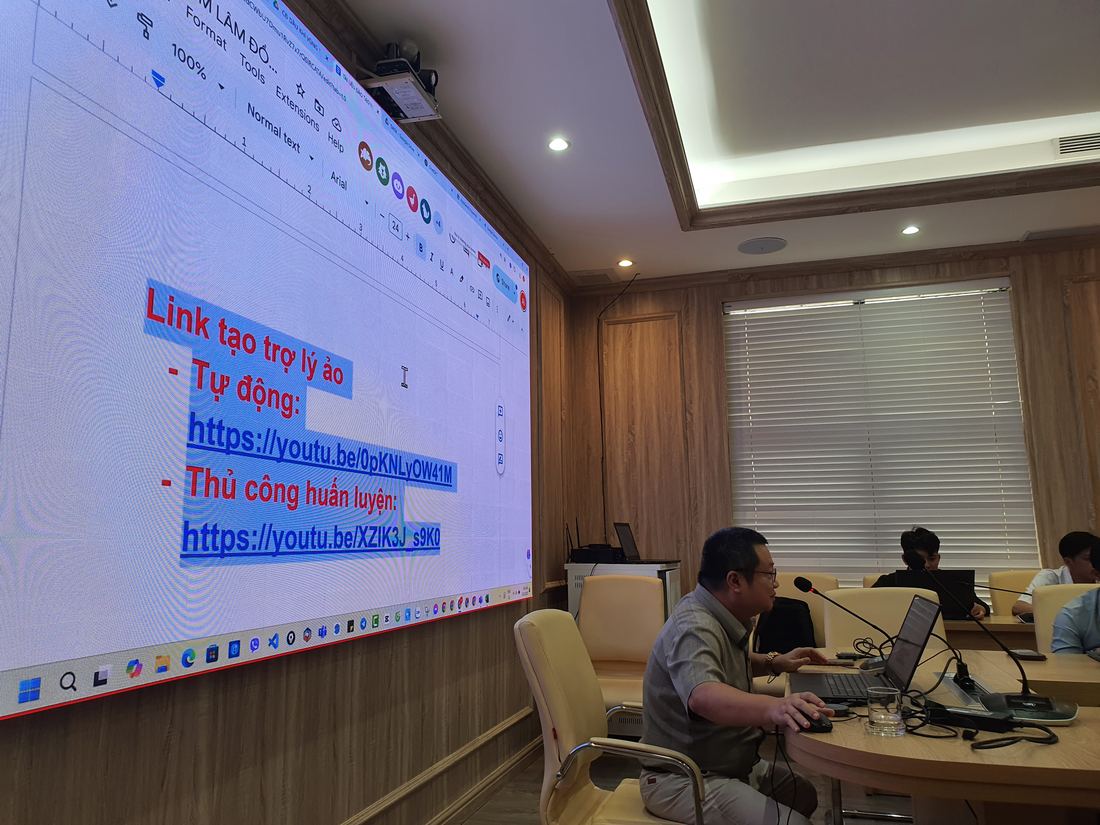 Buổi đào tạo AI của TS Huỳnh Tiên Hiếu (ảnh 8)